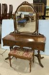 Phenix Furniture Company Vintage Mahogany Vanity