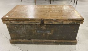 Primitive Hand Made Tool Chest