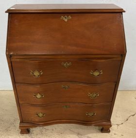 Chippendale Style Mahogany Secretary