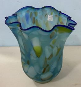 Azerbaijan Art Glass Vase