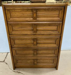 Dixie Furniture Company Mid Century Modern Style Chest of Drawers