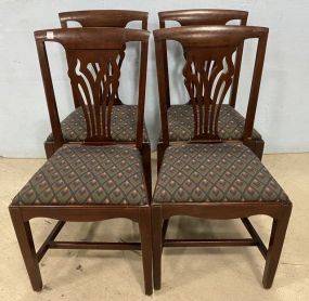 Four Antique Dining Side Chairs