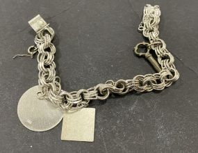Sterling Link Charm Bracelet