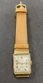 Man's Bulova 10K Rolled Gold Plate Watch