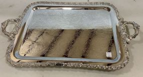 Birmingham Silver Co. Silver Plated Serving Tray