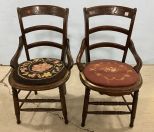 Pair of Antique Eastlake Side Chairs
