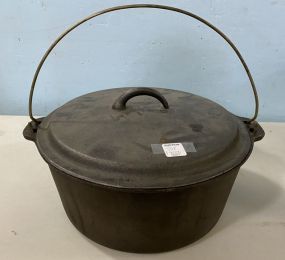 Cast Iron Covered Cooking Pot