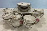 Bavaria Germany Rose China Set