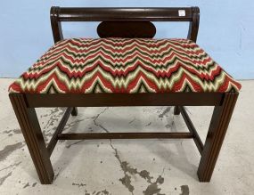 Chippendale Style Vanity Bench