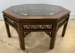 Oriental Style Polygon Cherry Coffee Table