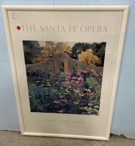The Santa Fe Opera Thirty Eight Season Poster