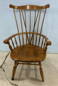 Nichols & Stone Co. Maple Windsor Style Chair