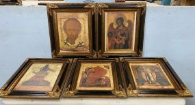 Five Catholic Framed Prints