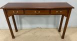 Bombay Company Cherry Sofa Table/Console Table