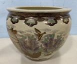 Chinese Porcelain Fish Bowl Planter