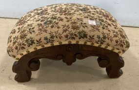 Antique Walnut Footstool