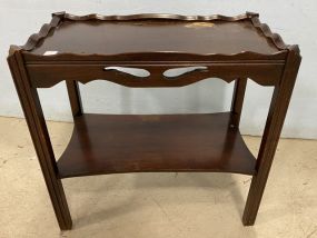 Vintage Two Tier Side Table