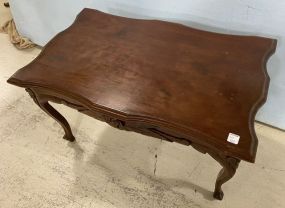 Vintage Rose Carved Coffee Table