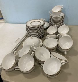Royalton China Plates, Cups and Saucers