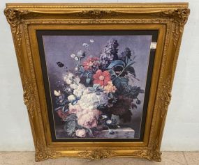 Still Life Floral Print Framed