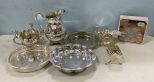 Group of Silver Plate Serving Pieces