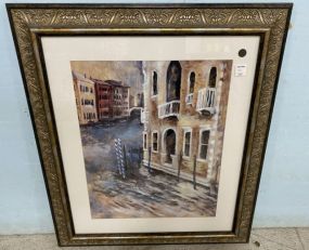 Europe Scene Framed Print