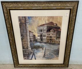 Europe Scene Framed Print