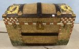 Hand Painted Traveling Trunk
