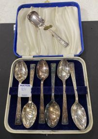 Sheffield Silver Plate Teaspoon Set