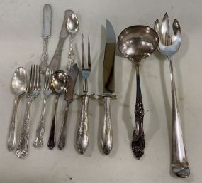 Group of Silver Plate Flatware