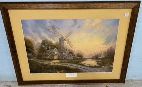 The Wind of the Spirit, Windmill Collection I by Thomas KinKade
