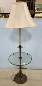 Modern Glass Lamp Table