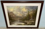 Mountain Majesty Print by Thomas Kinkade