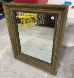 Antique Gold Ornate Framed Mirror