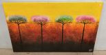 Large Tree Painting by Adnan Awad