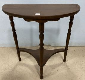 Hannah's Furniture Small Demilune Table