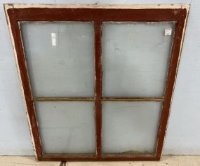 Eight Vintage Window Panes