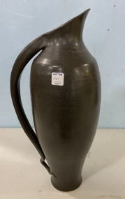 Large Modern Signed Pottery Urn