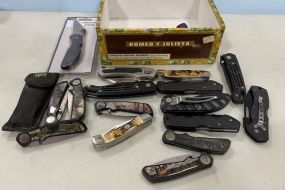 Group of Assorted Pocket Knives