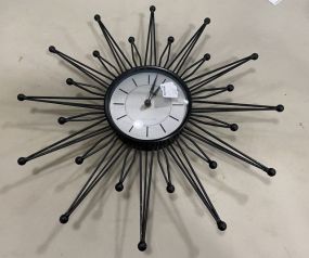 Sterling & Noble Metal Sun Clock