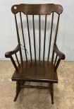 Colonial Style Spindle Back Rocker