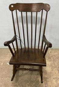 Colonial Style Spindle Back Rocker