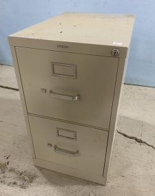 HON Two Drawer File Cabinet