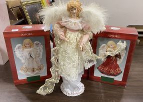 Santa Collection Angel Figurines