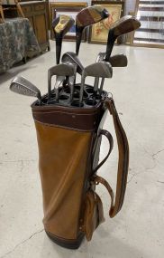 Antique Set of Golf Clubs