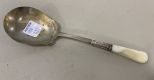 Sheffield Plate Serving Spoon