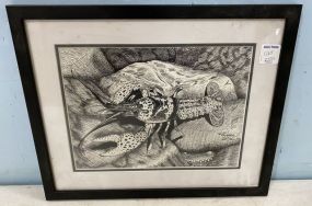 Ozark Crayfish Numbered Print by Scott Faiman