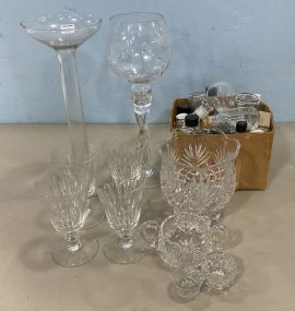 Group of Pressed Glassware