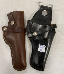 Two Leather Gun Holster