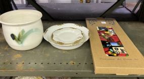 Porcelain Bowls, Continental Art Center Hot Plate, and Porcelain Bowl